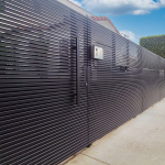 aluminium slat fencing